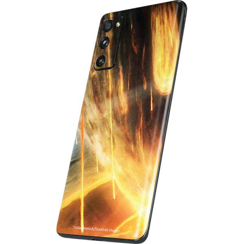 StockTrek Giant Asteroid Collides with Planet Earth Galaxy S20 Fan Edition Skin